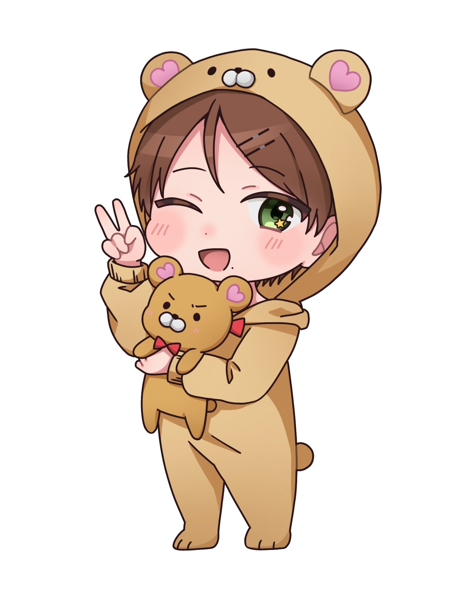 ミニクマキーホルダー!