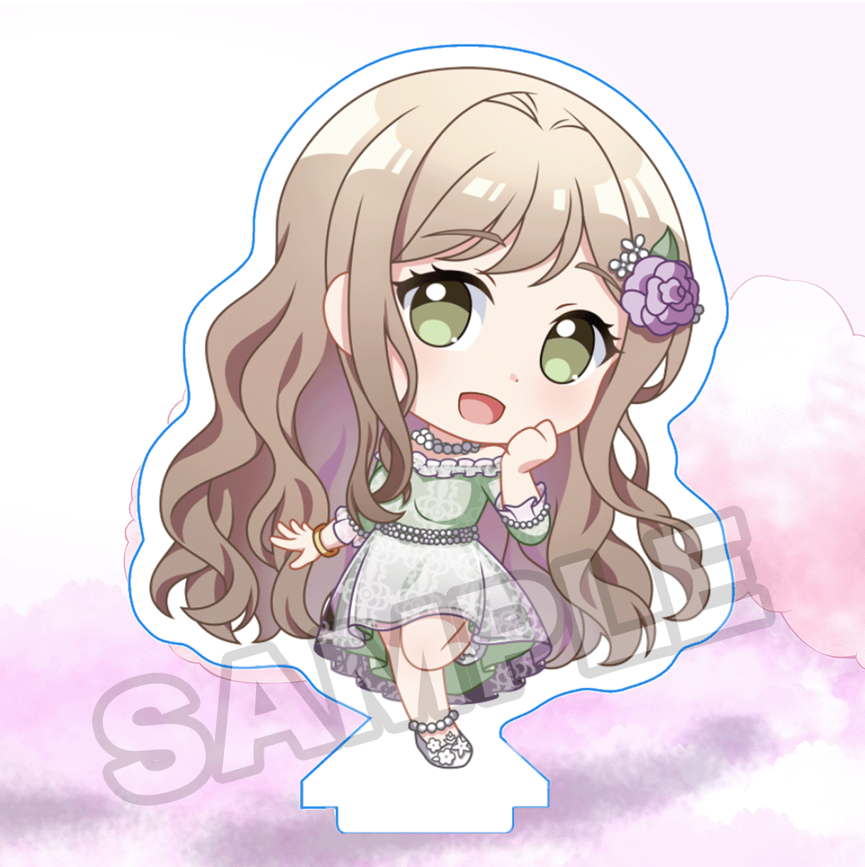 【花春まる】アクリルスタンド【SDキャラ/笑顔】
