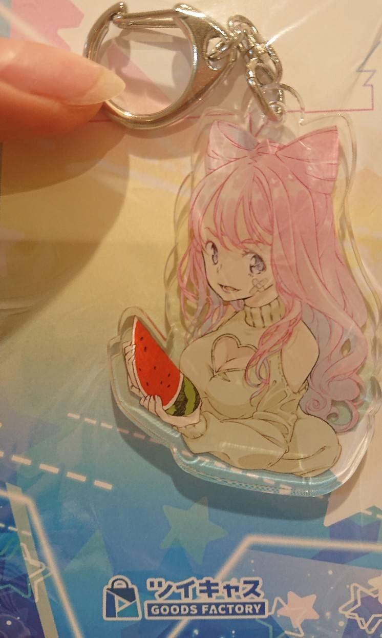 西瓜すいか アクリルキーホルダー