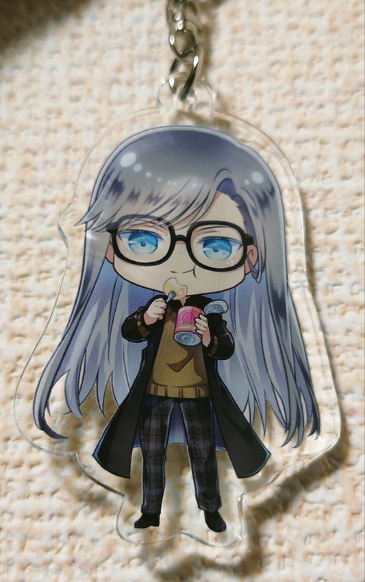 もも缶を食べているmomoさんキー!