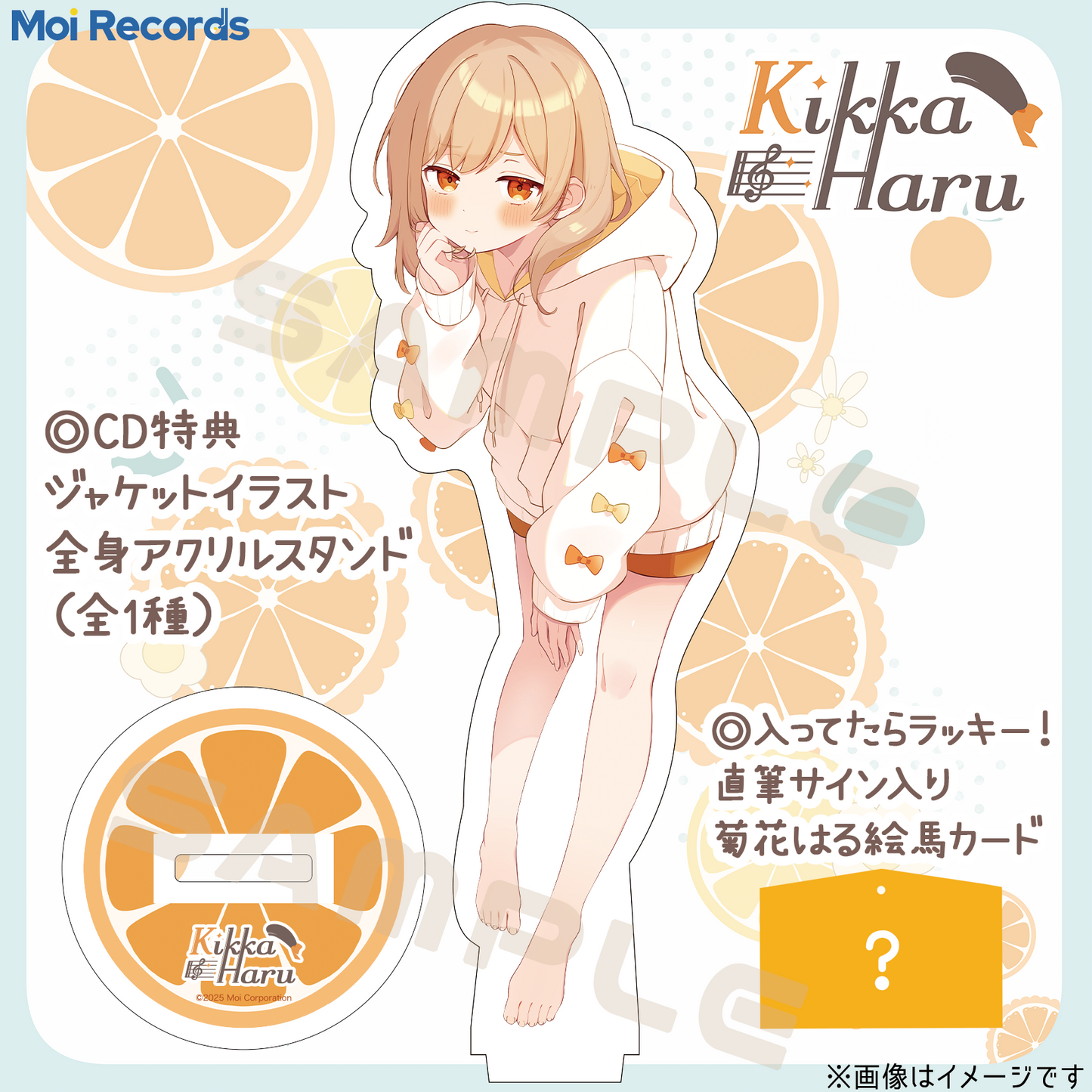 【菊花はる】CDアルバム「まばたきのあとに。」【Moi Records】