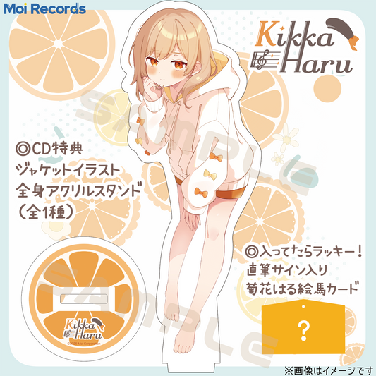 【菊花はる】CDアルバム「まばたきのあとに。」【Moi Records】